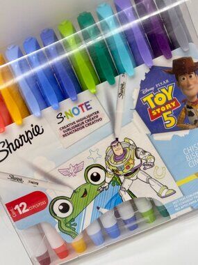 Sharpie S-Note Creative Highlighters Toy Story 5 Packaging Chisel Tip Assorted